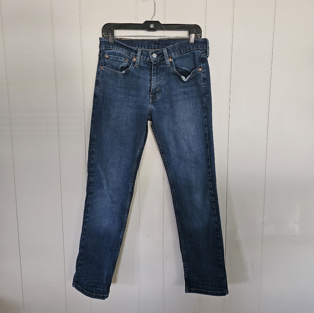 Levi's Mens 511 Slim Fit Dark Blue Jeans Size 31x30